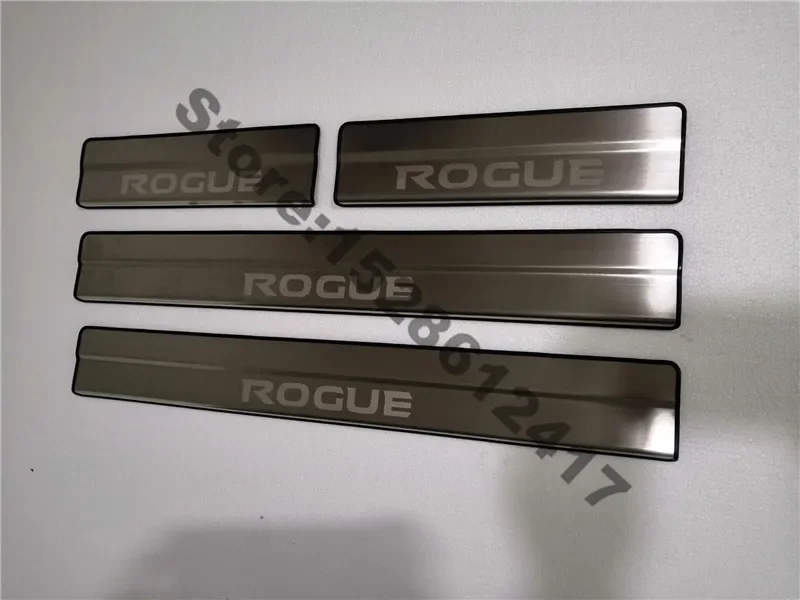 

For Nissan Rogue X-Trail T32 2014-2020 Car Styling Stainless Door Sill Trim Cover Scuff Plate Guard Door Sills Protector