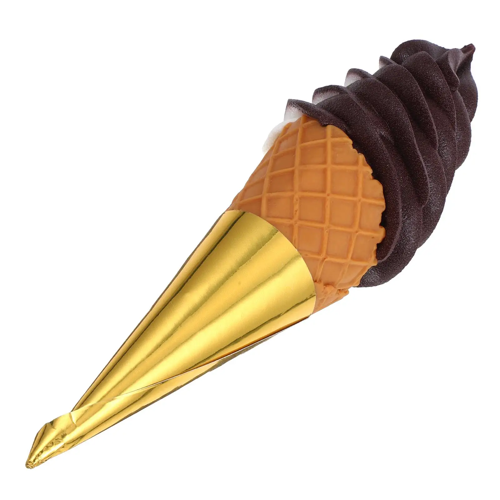

Ice Cream Model Realistic Artificial Decoration Photo Prop Birthday Wedding Faux Food Figure Simulation Cone Display