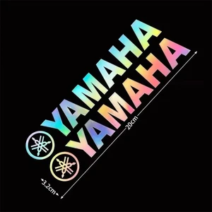 Reflektierende Laserklebstoffe für Motorradhelm, modifizierte Abziehbilder, wasserdicht, Bargeld, dekorativ, neu 12 Hauptverkäufe Yamaha -Körperteile - №4