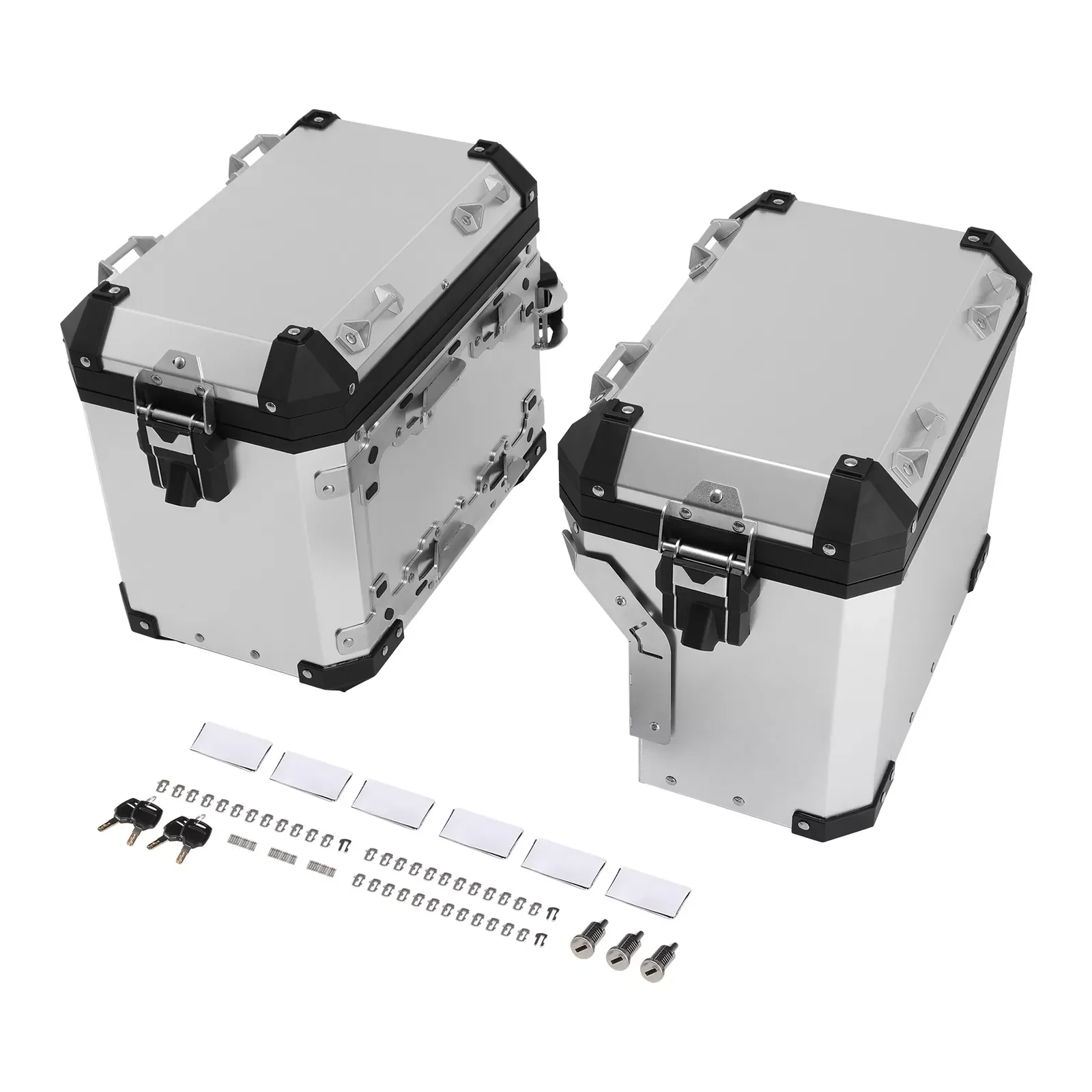 Motorcycle 48L Saddlebags Panniers Side Case Luggage Bag For BMW R1200GS 2013-2018 R1250GS Adventure 2019-2024