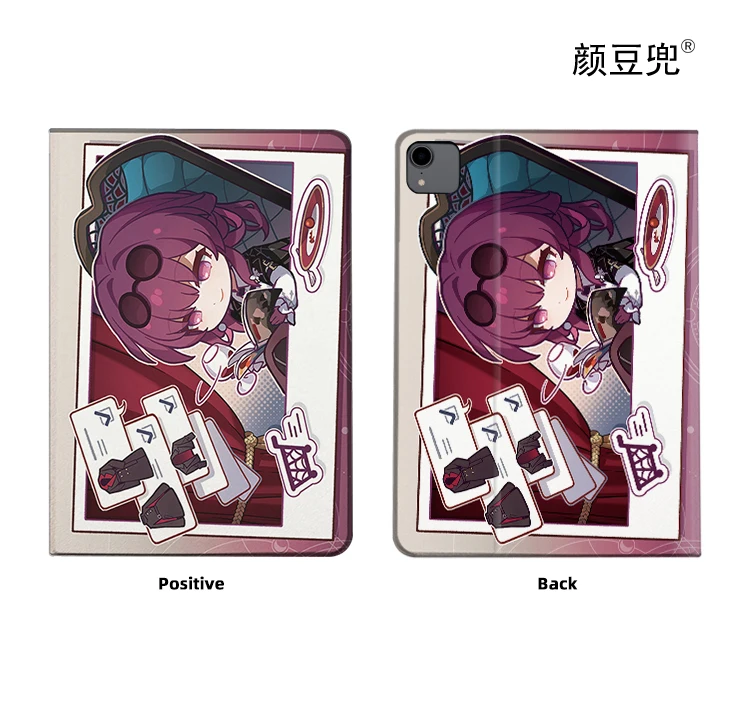 Kafka Anime Honkai Star For Samsung Galaxy Tab A7 Lite 8.7 2021 Case S9 Plus Tri-fold stand Cover Galaxy Tab S6 Lite Tab S8 Plus