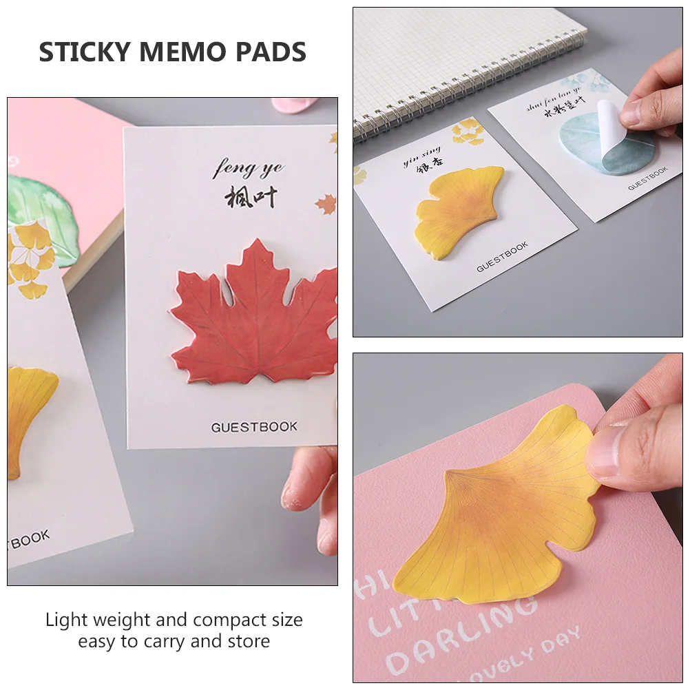 12 قطعة ملاحظات عملية على شكل سمكة مذكرة ملاحظات ملصقات الكتابة اللطيفة لرسائل الأرشيف والتذكير لوحات مذكرة لاصقة #4