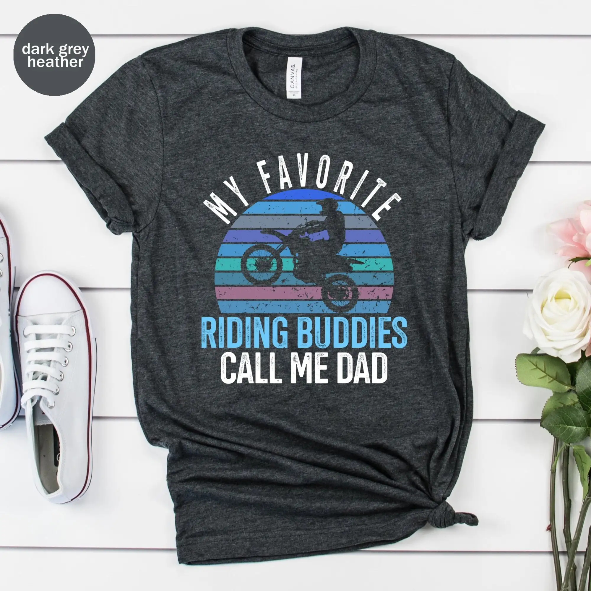 Camiseta de motocicleta Riding Buddies My Favorite Call Me Dad For Biker Día del Padre