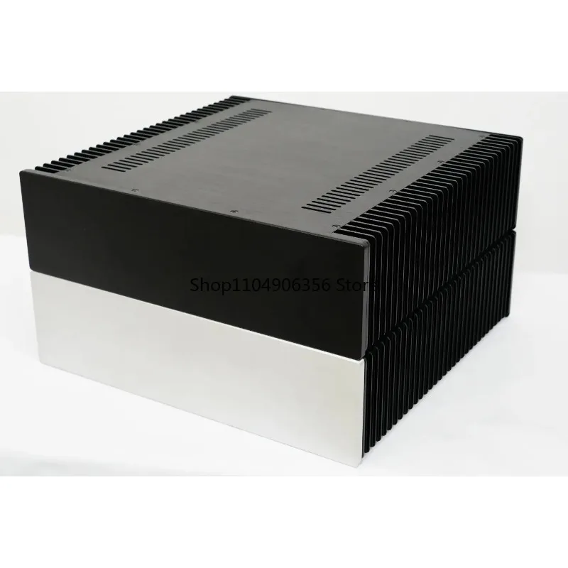 for Class A Full Aluminum Power Amplifier Chassis DIY Box Pure Rear stage amp Installing shell 430X120X413mm