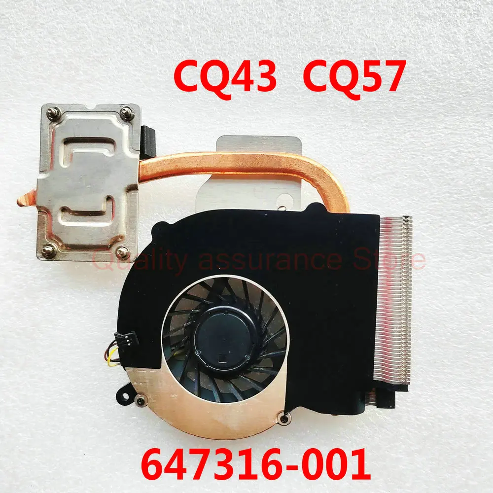 Heatsink and FAN For HP CQ43 CQ57 Independent Thermal Module 647316-001 fan Original