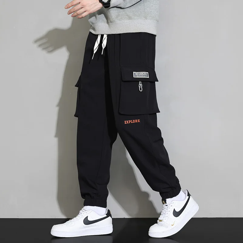 

Cargo Pants Men Plus Size 8XL Jogger Pants Fashion Casual pocket Joggers Male Big Size Ankle-length Pants mferlier