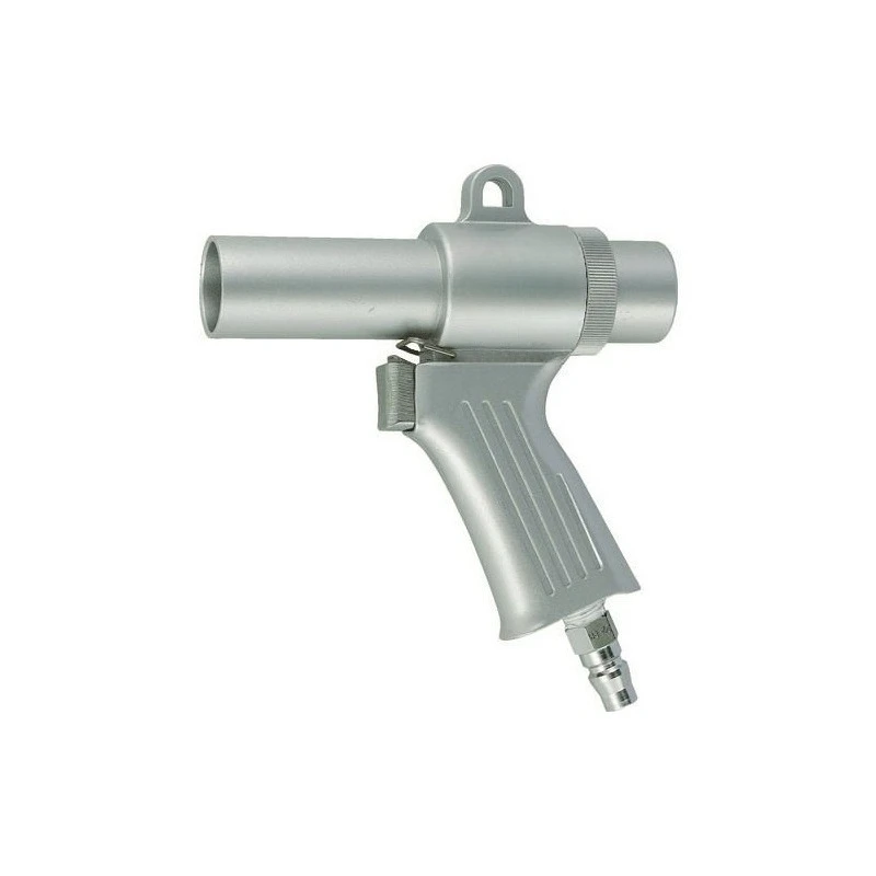 Dust gun for chip fiber chips, dust gun, dust removal props
