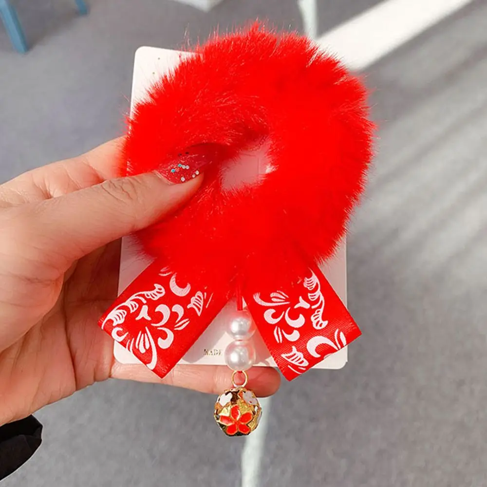 

Резинки для волос, заколки-уточки, аксессуары для волос для девочек, новогодние украшения для волос, детские головные уборы, украшения для волос в стиле «Hairball Antiquity Bells»