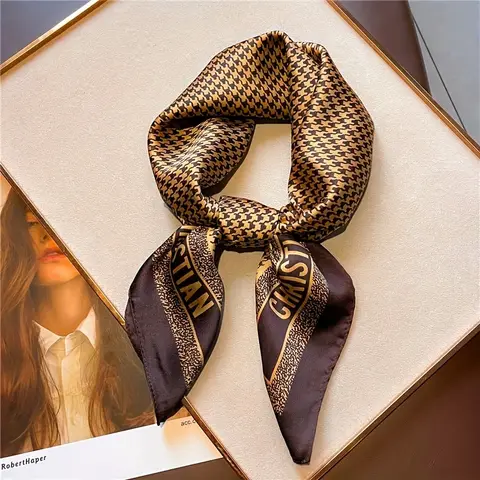 1pcs 70cm Houndstooth 인쇄 스퀘어 스카프 여성을위한 모조 실크 기독교 편지 세련되고 다양한 Headscarf 스카프 Best5 1pcs 70cm Houndstooth 인쇄 스퀘어 스카프 여성을위한 모조 실크 기독교 편지 세련되고 다양한 Headscarf 스카프 Best5