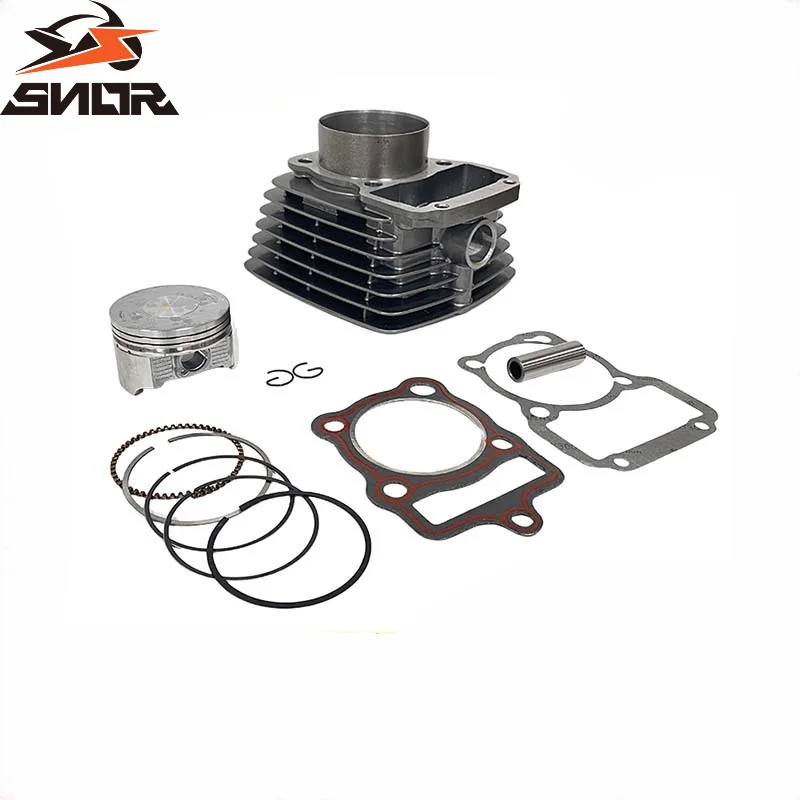 

SNOR 65.5mm Motorcycle Cylinder Piston Kit For ZONGSHENG ZJ200 CG196 CG200 CG 200CC To 250CC Motorcycle Engine Parts