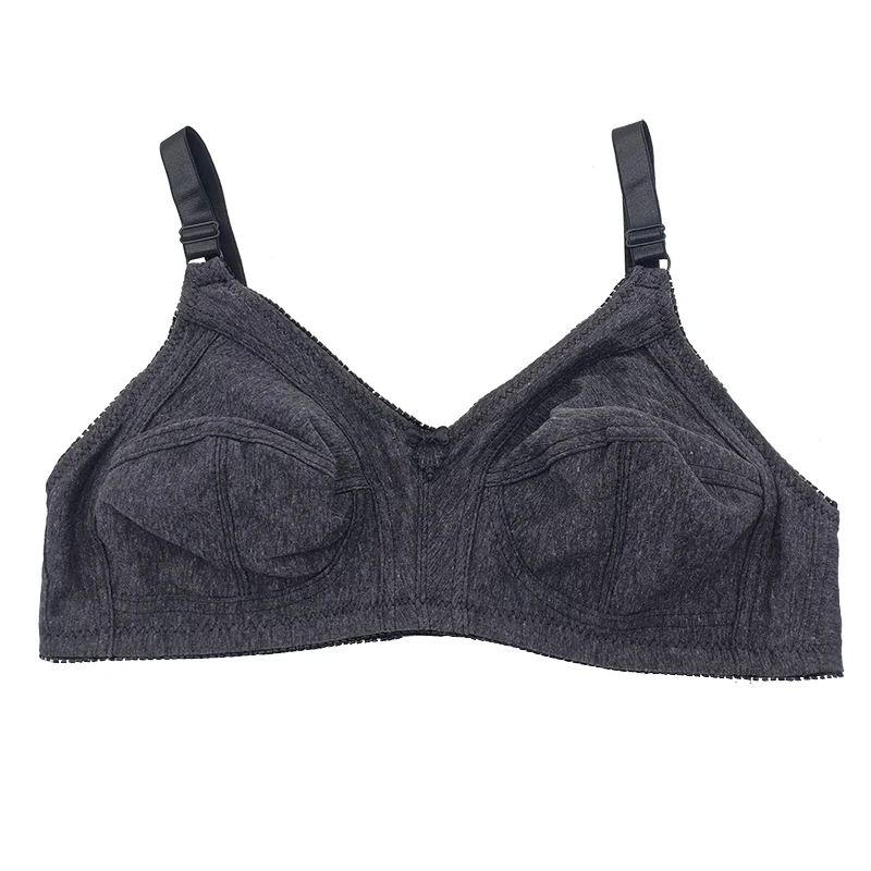 Wireless Soft Non Padded Cotton Bras For Women Comfortable Underwear Everyday Thin Lingerie C D Cup