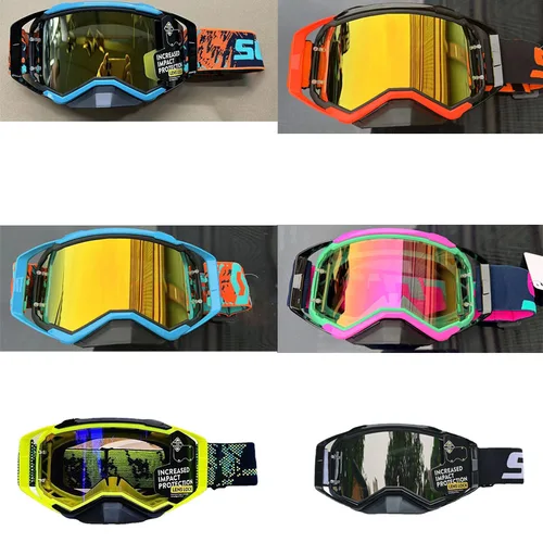 Gafas de motocicleta para hombre, gafas de Motocross, casco MX Moto Dirt Bike ATV, esquí, deportes al aire libre, gafas de cristal para Scooter, máscara para ciclismo