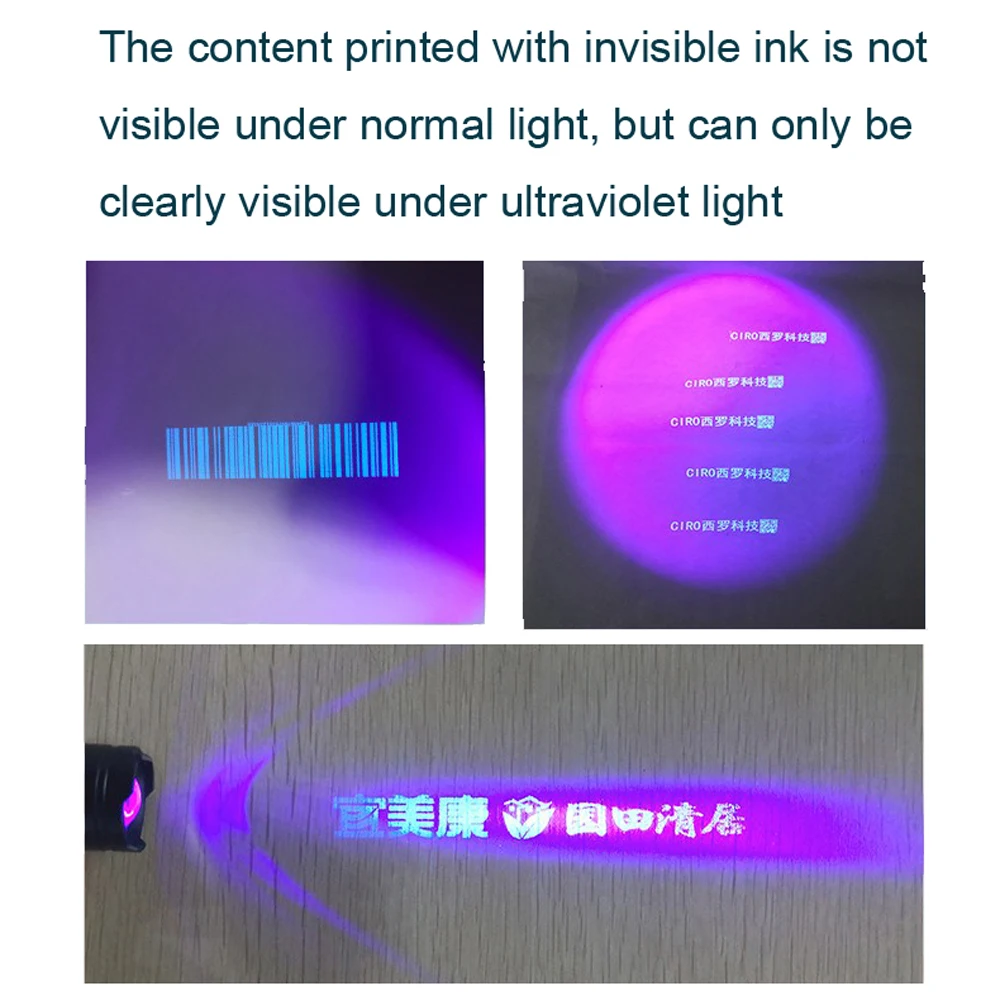 Imagem -04 - Invisible Blue Invisible Ink Cartucho para 25.4 12.7 mm Solvente Baseado Secagem Rápida Não Térmica Criptografada Handheld Online Tij Inkjet Printer