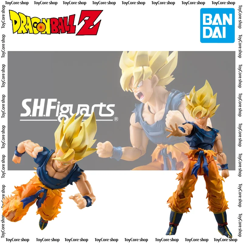Bandai S.H.Figuarts The Furious Warrior Son Goku 16cm Super Saiyan Dragon Ball Tamashii Nations Collectible Action Figure