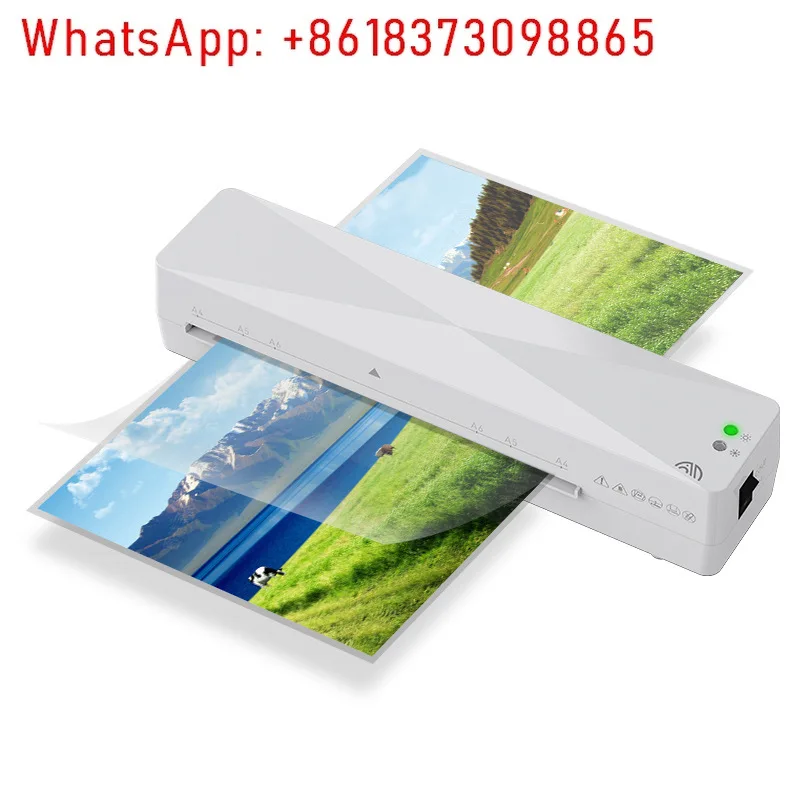 

110V small portable, overmolding machine, automatic gluing machine, household a4 photo plastic sealing machine