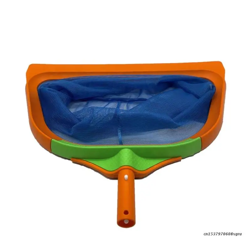 Swimming Pool Skimmer Net Heavy Duty Leaf Rake Cleaning Tool Mesh Bag Catcher for Home Garden Yard Cleaner