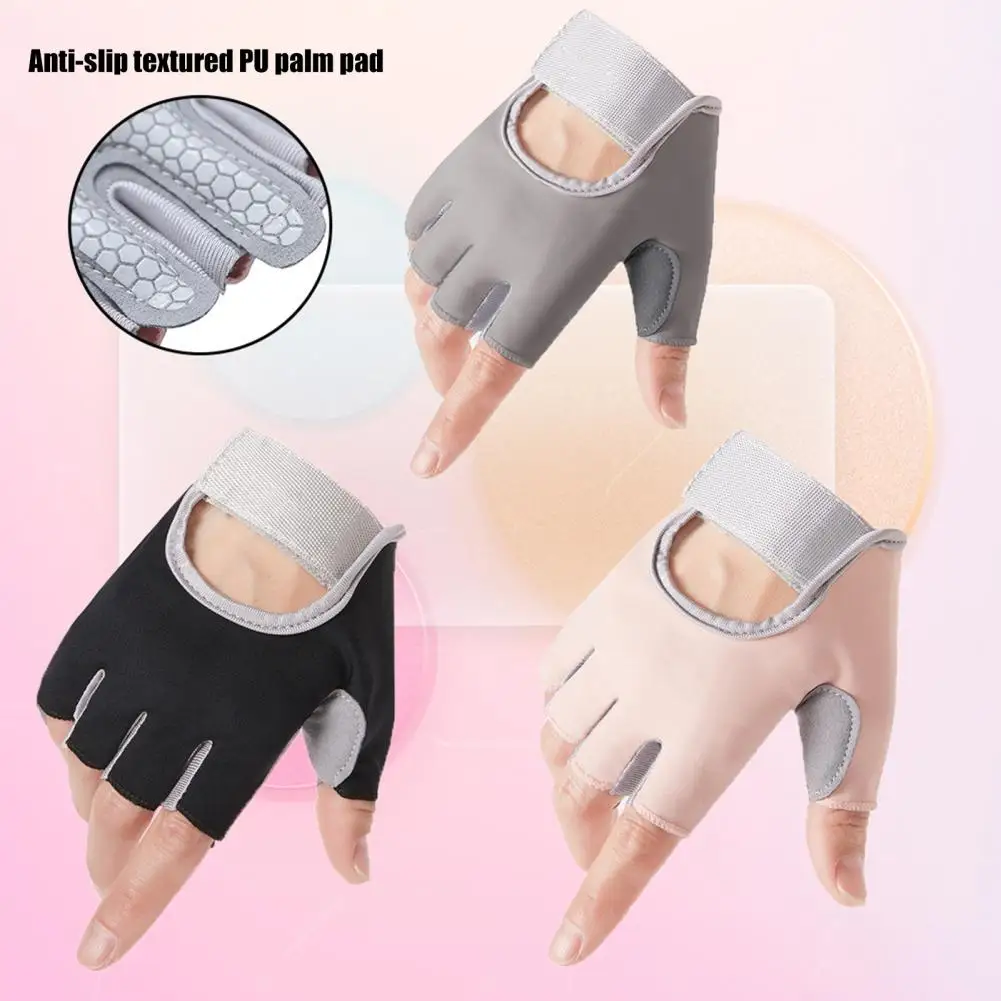 

Велосипедные перчатки с противоскользящей ладонью, противоскользящие амортизирующие велосипедные перчатки для мужчин и женщин, велосипедные перчатки с гелем на половину пальца