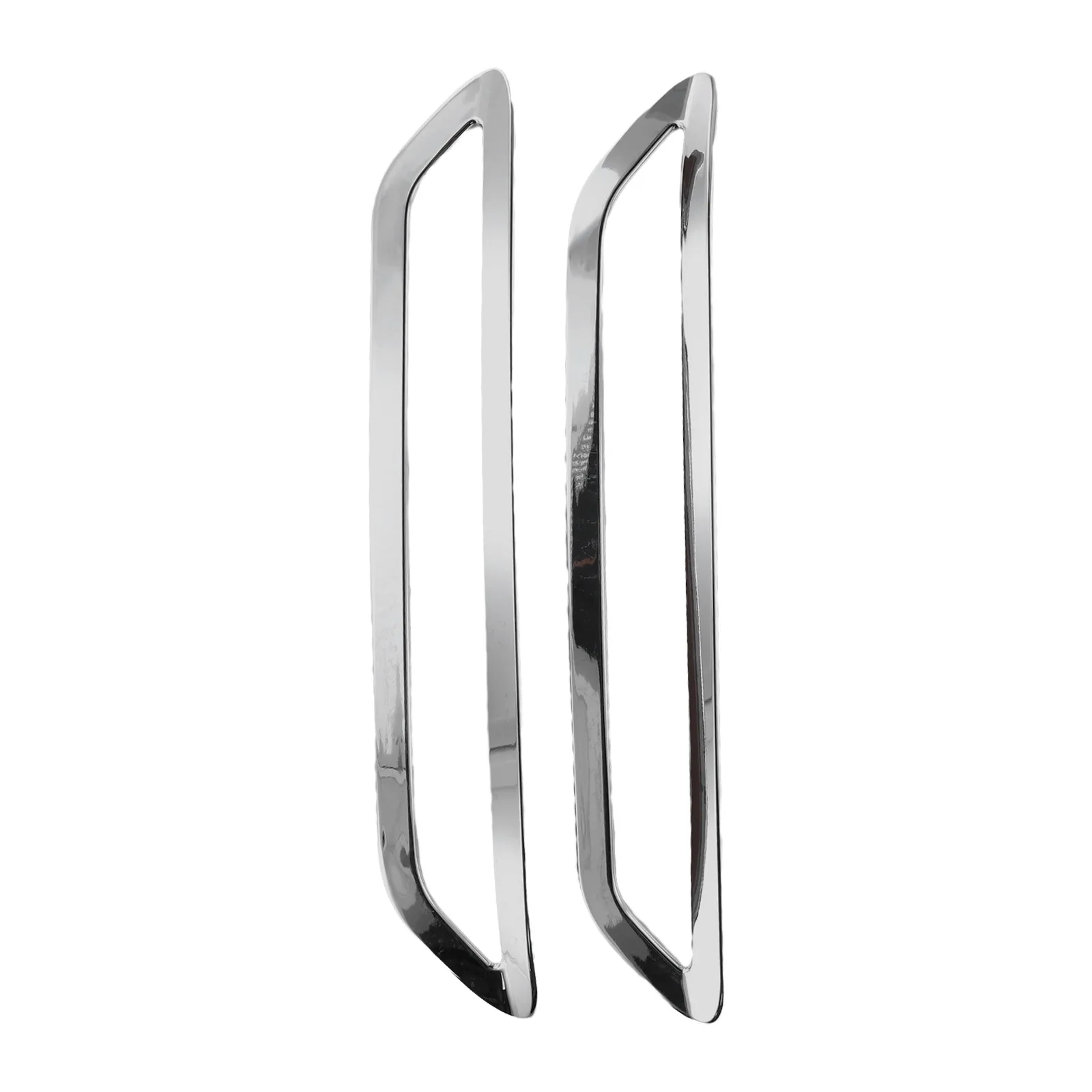 Car Lampshades Fog Light Frame Car Chrome-plated Easy Installation Elegant Enhanced Visual Appeal Eyelid Rear Car Enhancement