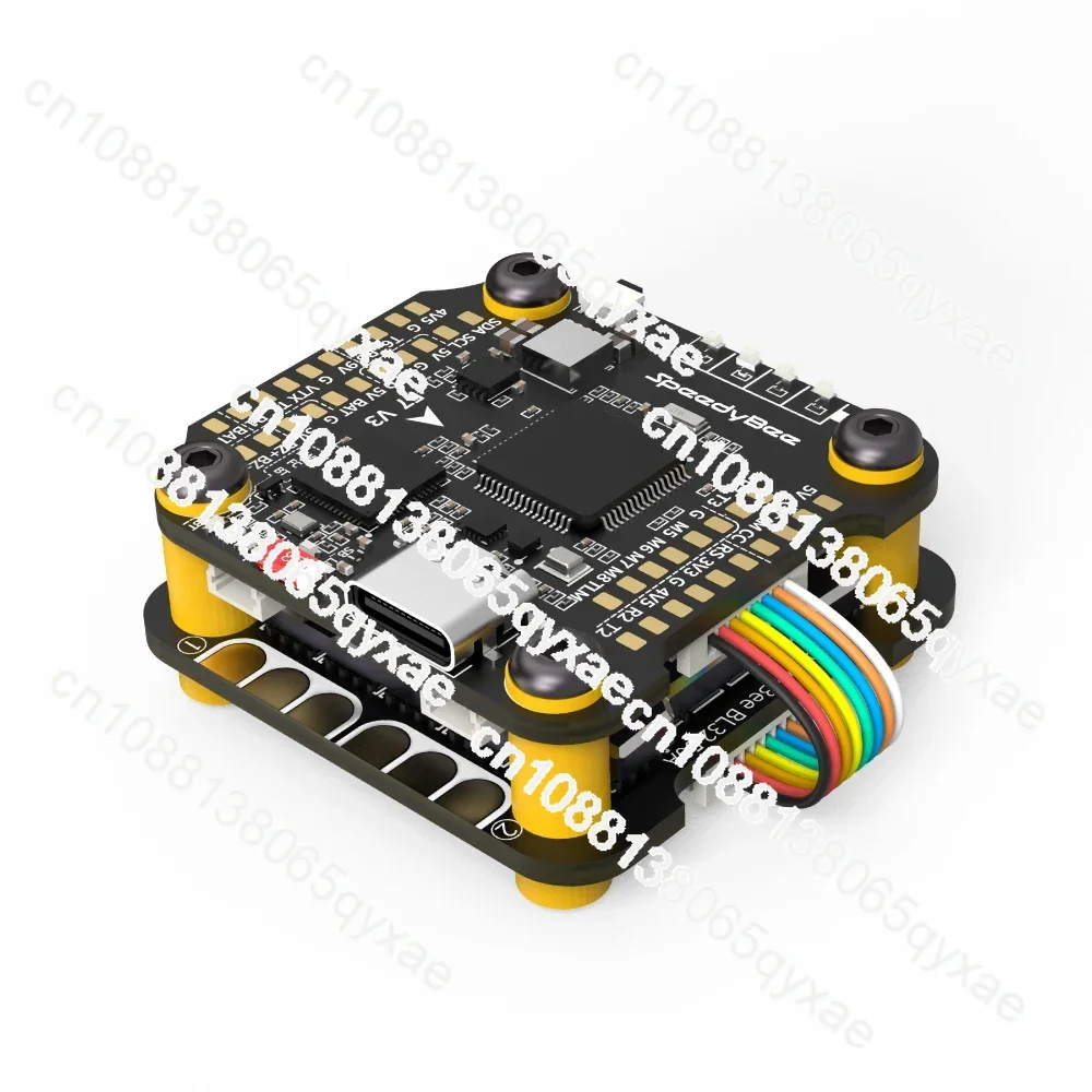 RunCam SpeedyBee F7 V3 BL32 50A 30x30 Stack INAV Betaflight Emuflight Wireless Firmware Flasher Black Data Analyze