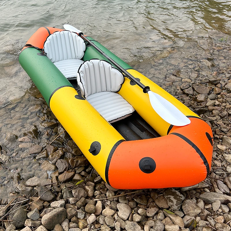 

Portable 2 Person Rowing Boats Inflatable Kayak