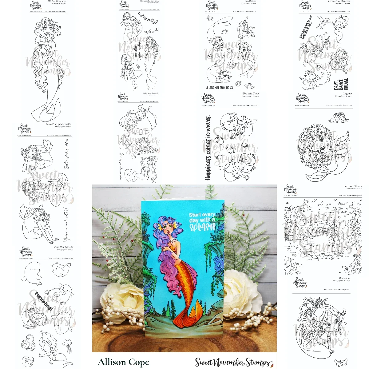 2026 New Clear Stamp Set - Seabrina For DIY Scrapbooking Crafts Maker Photo Album Template Handmade Decoration