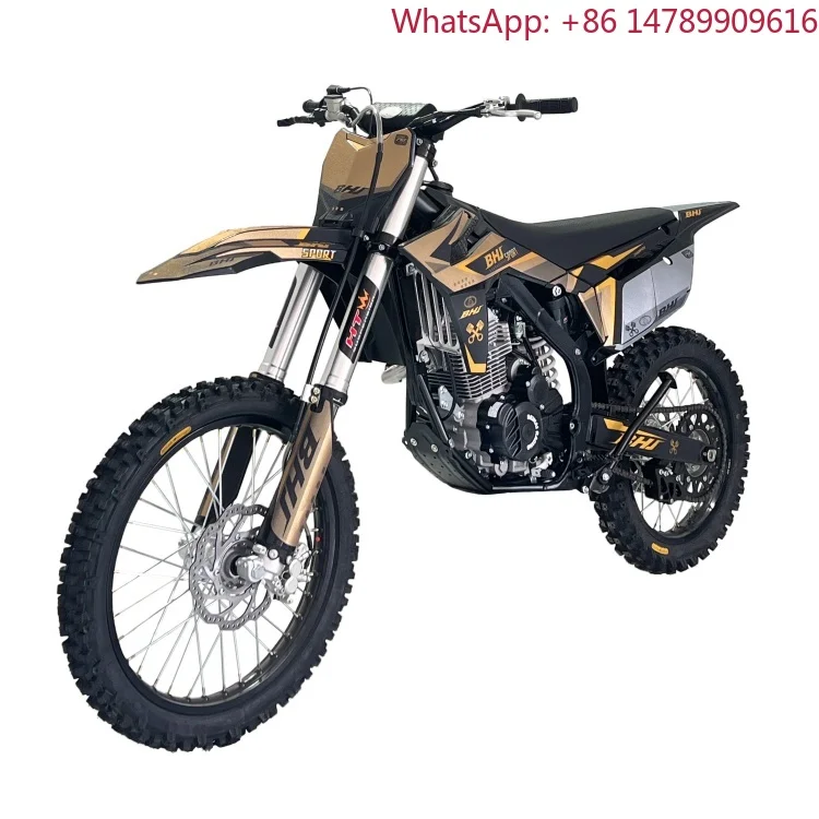 Conception légère et puissante, moto tout-terrain pour les aventures en plein air, livraison directe d'usine, loisirs et divertissements en plein air