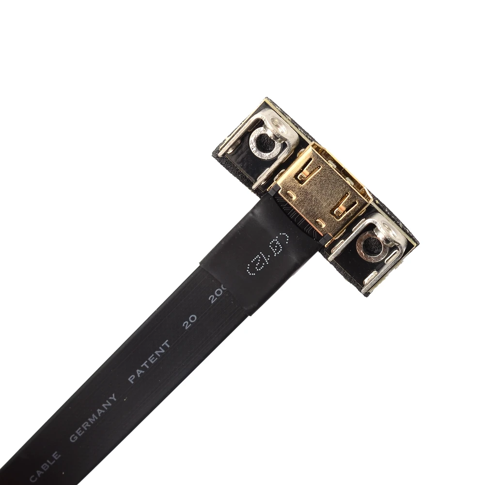 Cable de cinta plana Compatible con HD, adaptador estándar macho A hembra, extensor de tarjeta de vídeo GPU plegable 2,0, FFC, FPV, HD2.0