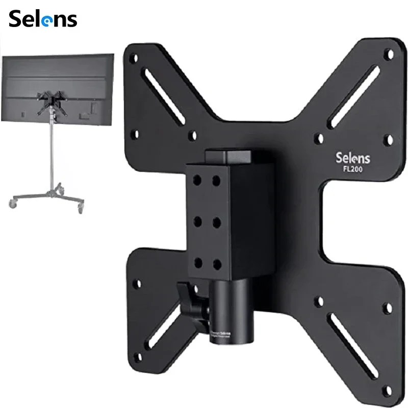 Selens Universal TV Mount Adapter Plate With Removable Extension Bracket For More Sizes Television LED Monitor When Meeting