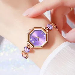 New Women's Fashion Quartz Small Square Watches Simple Female's Bracelet Watch Ladies Wristwatch Clocks Relógio Reloj Para Mujer