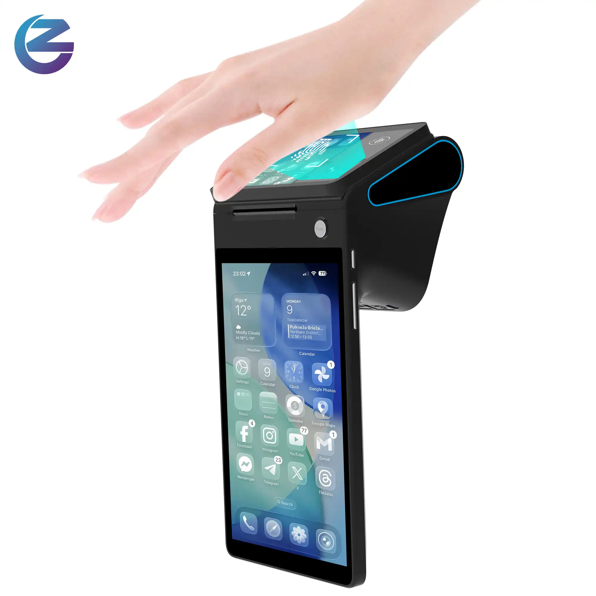 High Accuracy Palm Vein Recognition ATTENDANCE TERMINAL with 2048 Byte Template GMS Certification