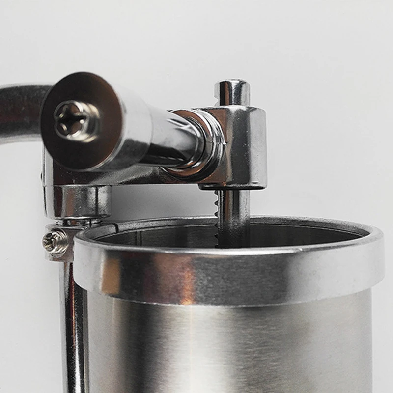 

Stainless steel 6-pound sausage machine, household manual horizontal sausage machine, sausage machine AYB011