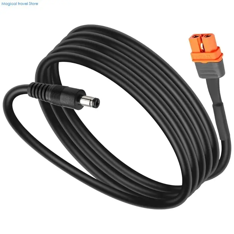 n2ub xt60i f أنثى إلى DC5521 الذكور مع دبوس إشارة لأجهزة تخزين الطاقة