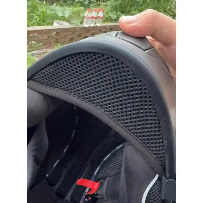 Moto Helmet Chin Rest for KUQIBAO & VGV Windproof Net Cloth Noise-reducing Flip-up/Full Helm Universal Modification Accessories view 2