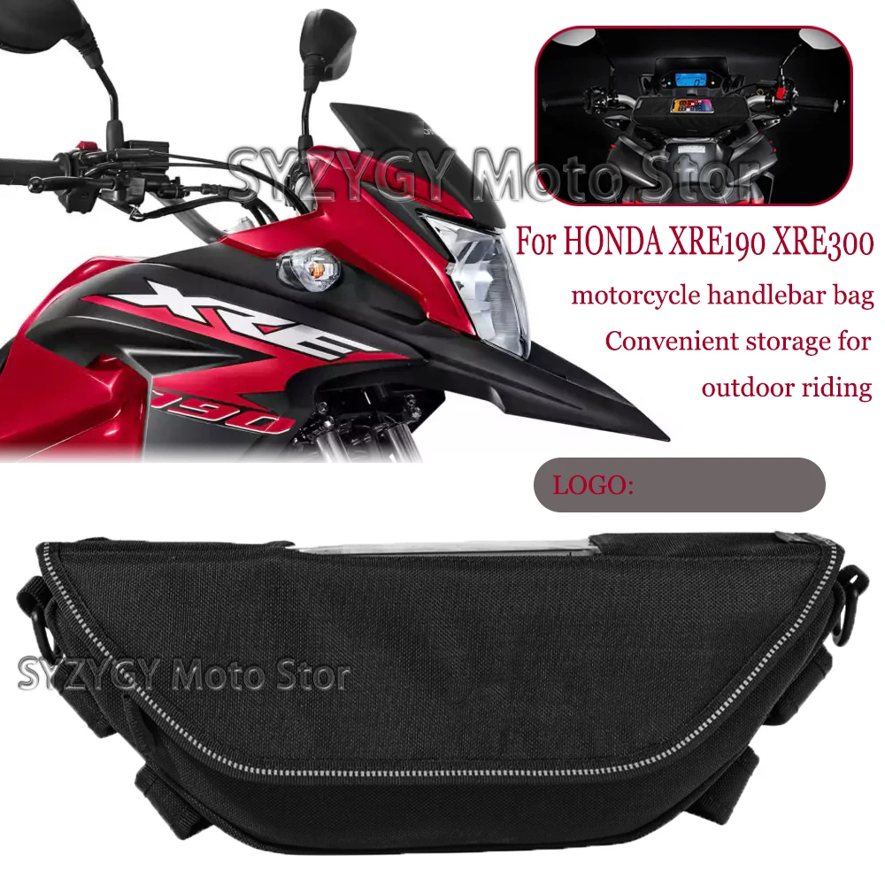 

For Honda XRE190 XRE300 Motorcycle accessories tools bag Waterproof And Dustproof Convenient travel handlebar bag