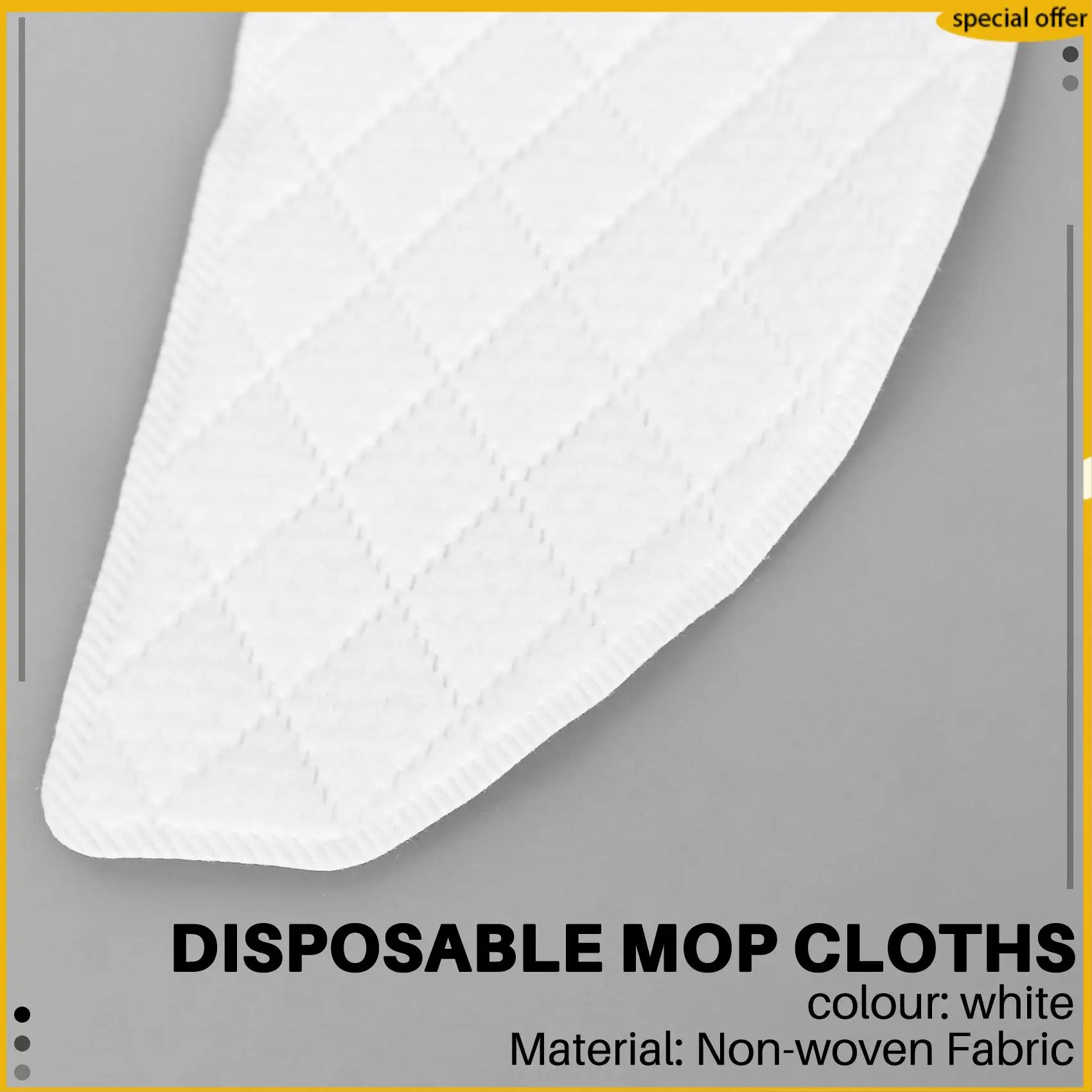 

A50I 90 шт. одноразовые тряпки для Ecovacs Deebot Ozmo T8, тряпки для швабры, подушечки для мытья полов, запасные части