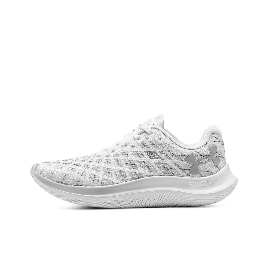 Under Armour Flow Velociti Wind 2 Running Shoes Women's Low Top White/Gray 3025662-100