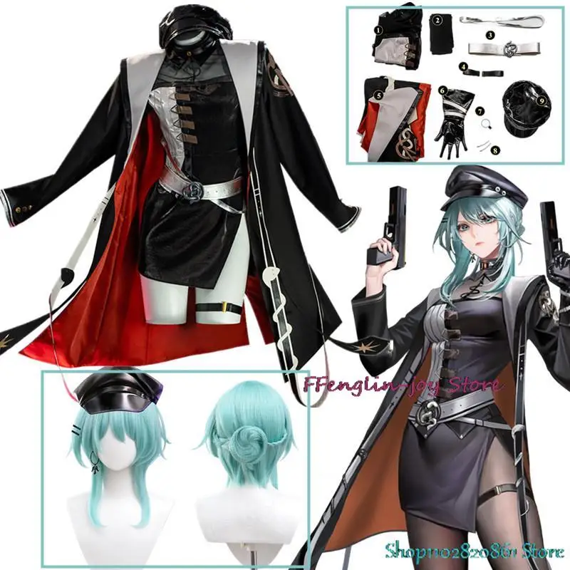 Game Path To Nowhere Nightingale Cosplay Costumes Women Sexy Dress Suit Uniform Halloween Party Role Play Outfit