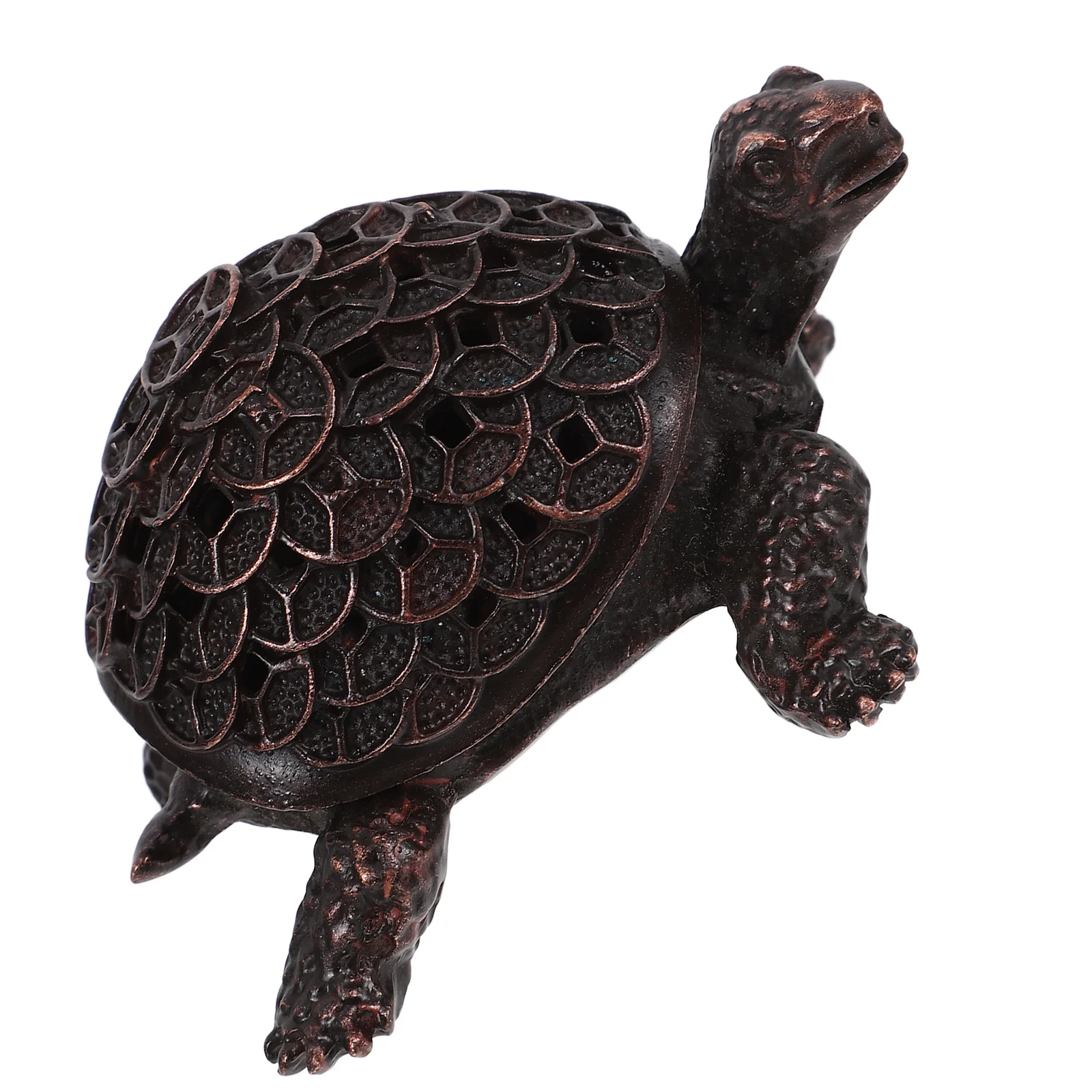 

Vintage Alloy Tortoise Statue Desktop Decor Turtle Sculpture Symbolizing Wealth Prosperity Home Office Ornament
