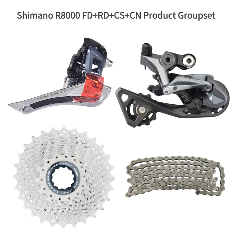 Shimano Ultegra R8000 11 Speed Groupset Cassette+Front derailleur+