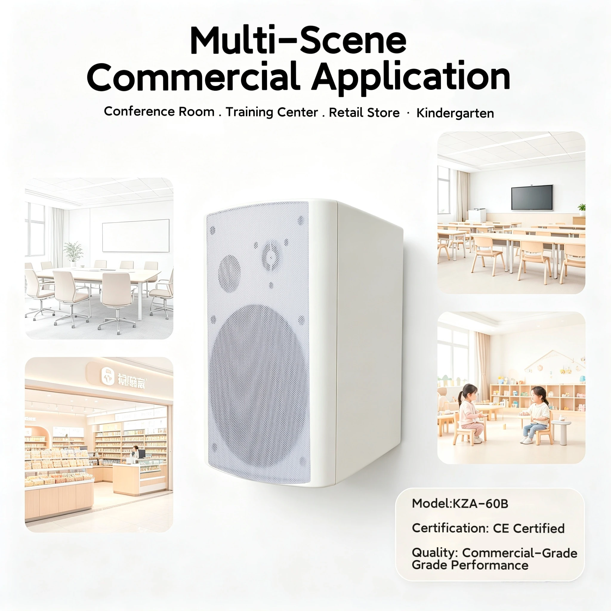 Best-sellingHot Sale Public Address (PA) System Wallmountspeaker 6