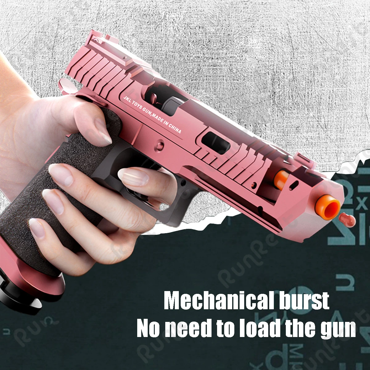 100 balas, 12 estuches de cartuchos y 2 pistolas de balas suaves con clip para cartuchos, pistolas de juguete, nuevos tiradores de juguete, perchas huecas para pistola, juguete para