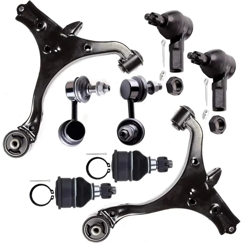 

K640287 K640288 K90332 ES3581 K90454 K90455 for Civic Acura RSX Front Control Arms Ball Joints Sway Bar 8pcs Set