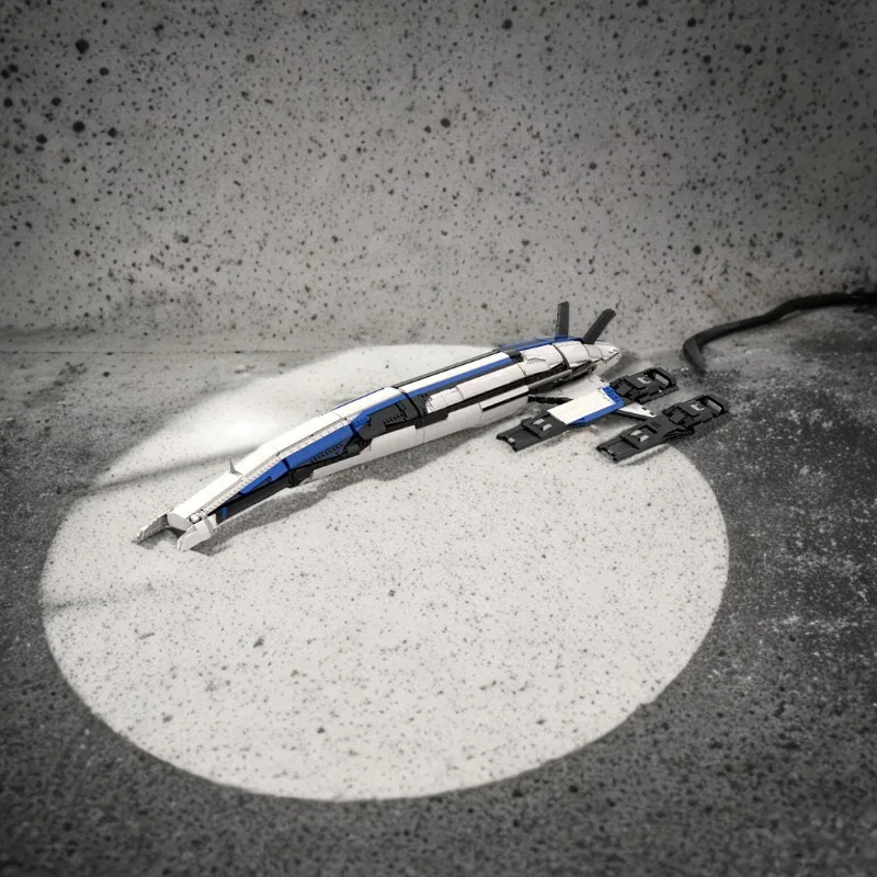 

3911PCS Moc building blocks Set - Mass Effect Normandy SR-2, Sci-Fi Theme, Creative DIY, Limited Edition, Starship Legend