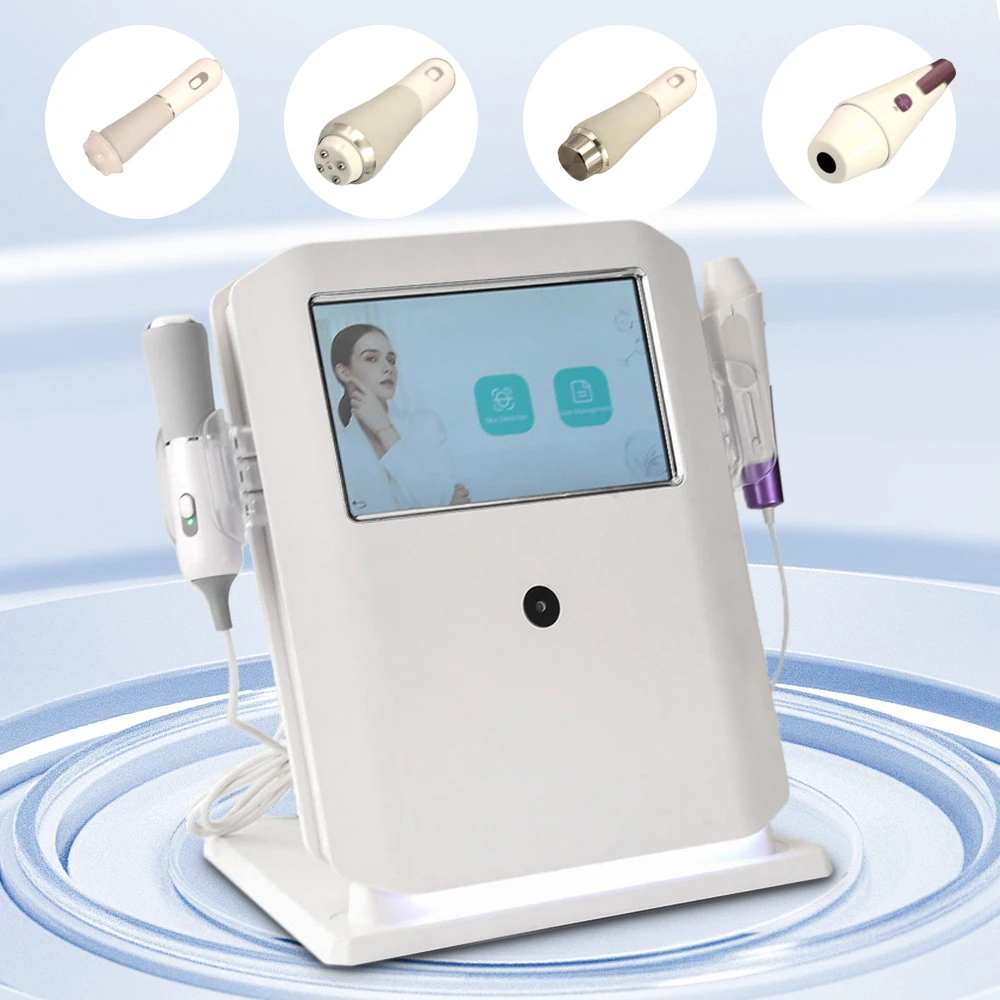 Hydra 4 In 1 Face CO2 Oxygen Bubble Hydro Beauty Tightening Ultrasonic Spa Equipment Skin Care Aqua Jet Oxygen Facial Machine