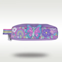 Estuche de lápices original para niños, bolsa de lápices para niñas, mariposa púrpura, suministros escolares kawaii geniales, Australia smiggle