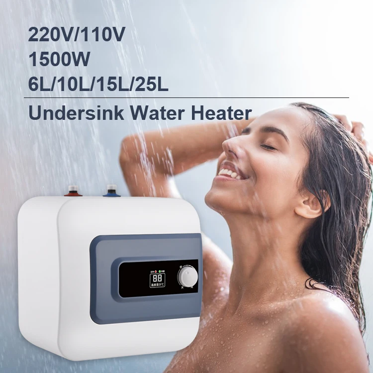 전기 온수기 주방 욕실 샤워기 6L 10L 15L 유럽식 샤워 휴대용 전기