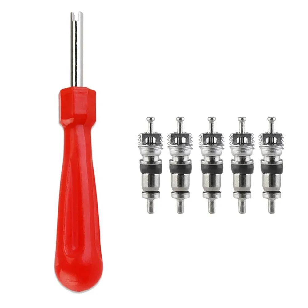 Special Repair Tool Tire Valve 6pcs/Set Accessories Bicycles Car Extraction Tool For Trucks Motorcycles High-Performance Kit