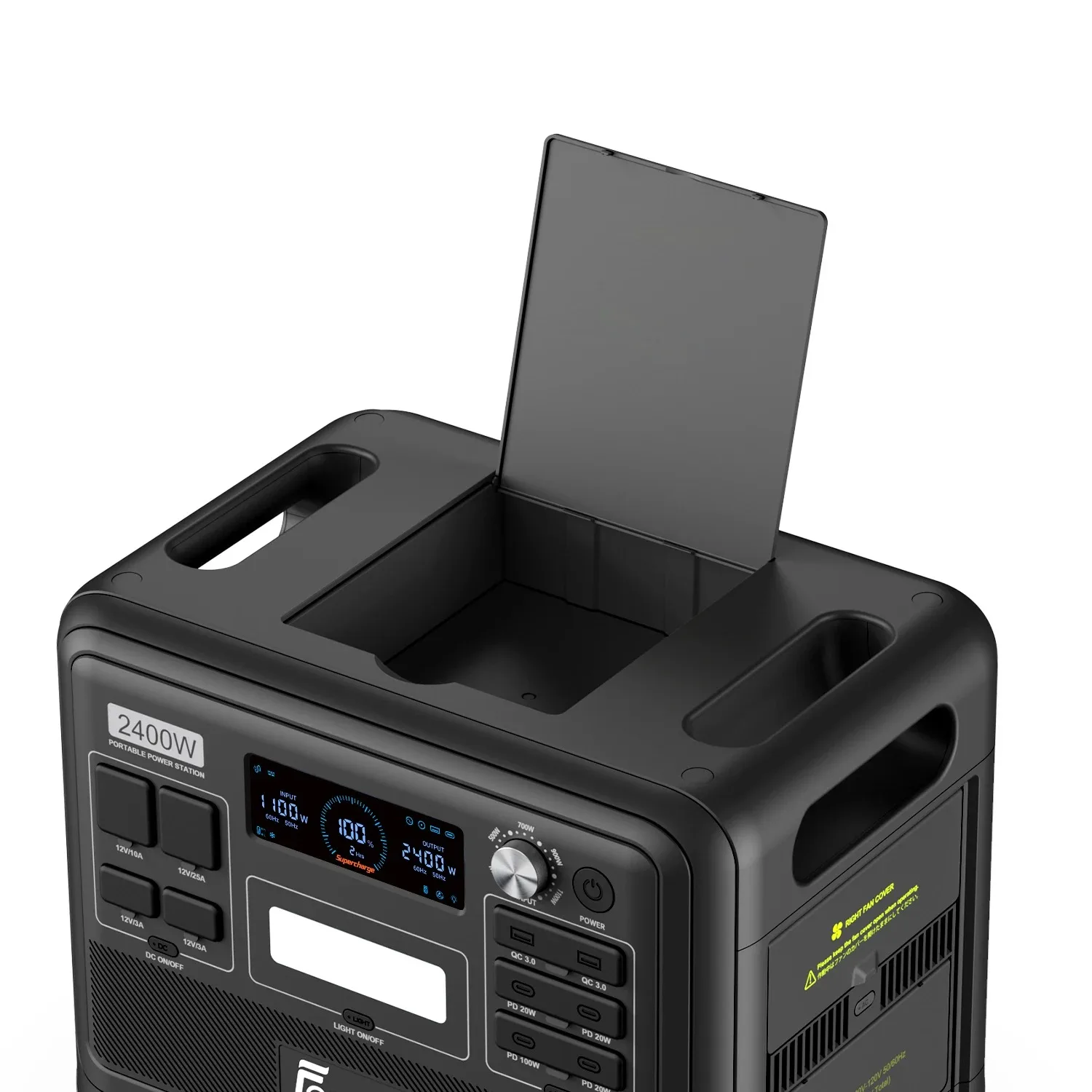 Hot Sale 2400W Solar Power Station Fossibot F2400 with Fast Charger  Long Lasting Time Cheap Power Provider