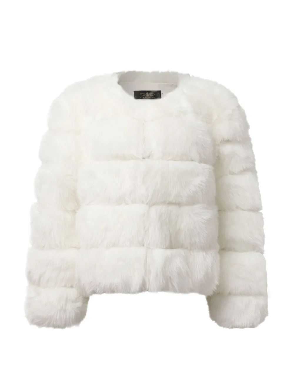 Imitation Fox Fur Grass Coat for Women, Warm and Casual Wear, Slim Fit Short Splice, New Fashion, 2023