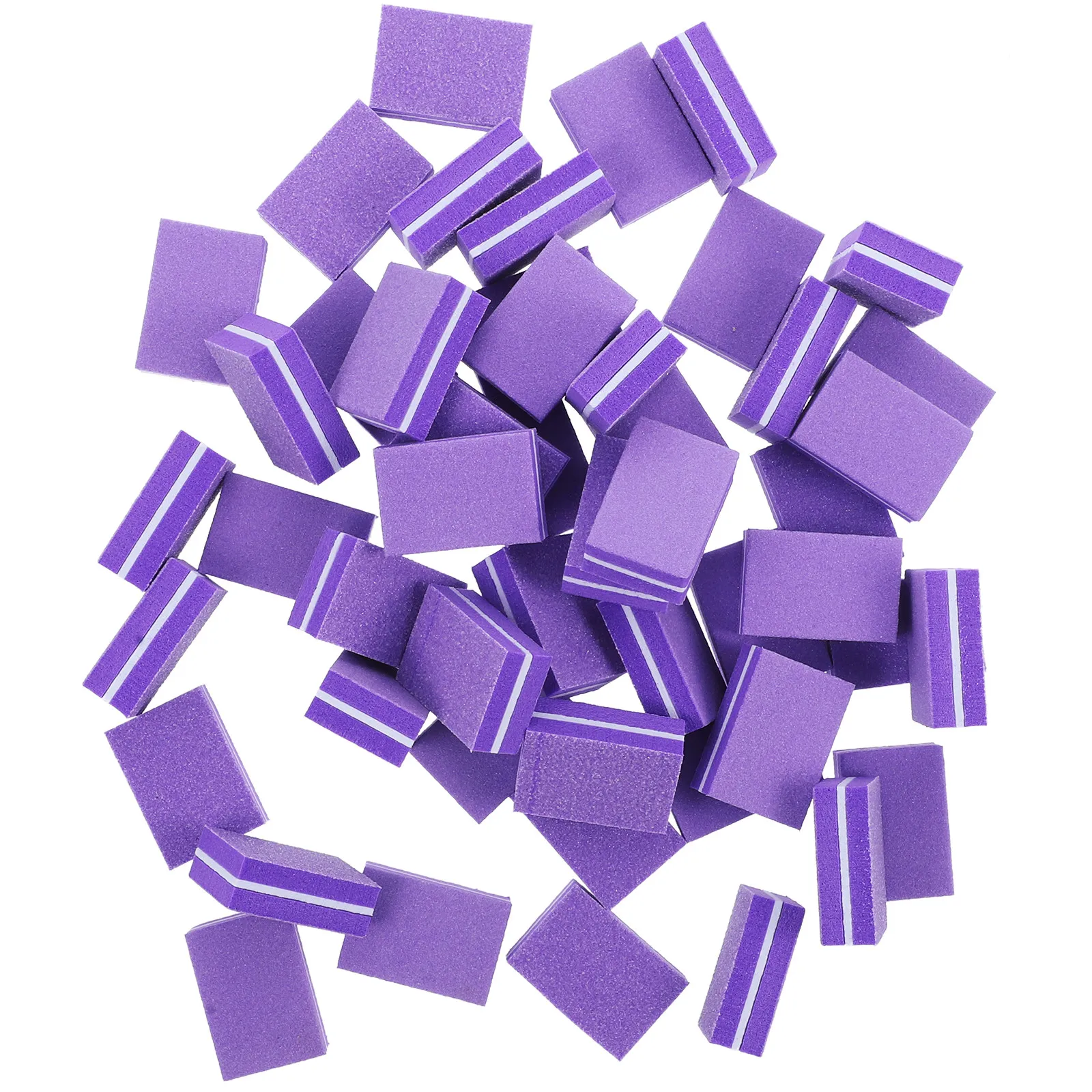 

50 шт. профессиональных мягких губчатых блоков для полировки ногтей, для натуральных ногтей, гель-лака, маникюра, педикюра, нейл-арта